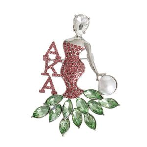 Fashion sorority brooch/pin